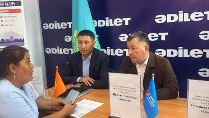 Делегация СКО во главе с директором центра трудовой мобильности СКО Н.Т. Бибулаевым посетила Бейнеуский район Мангистауской области